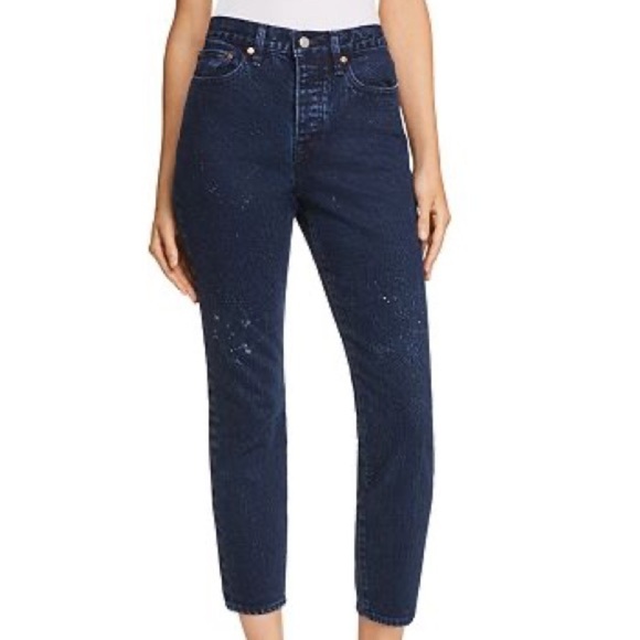 LEVI'S Wedgie Icon Fit Tapered Jeans In Intergalactic - Picture 2 of 8